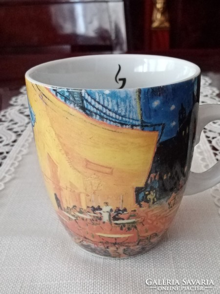 Van gogh porcelain tea and coffee mug / cup marked