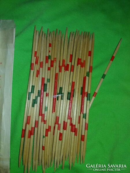 Old Hungarian wooden Moroccan stick game tailor János Hurka and Moroccan stick maker according to the pictures