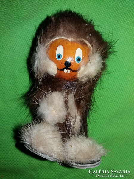 Old Hungarian foky studio fairy tale master vole wooden puppet wooden figure 10 cm condition according to the pictures