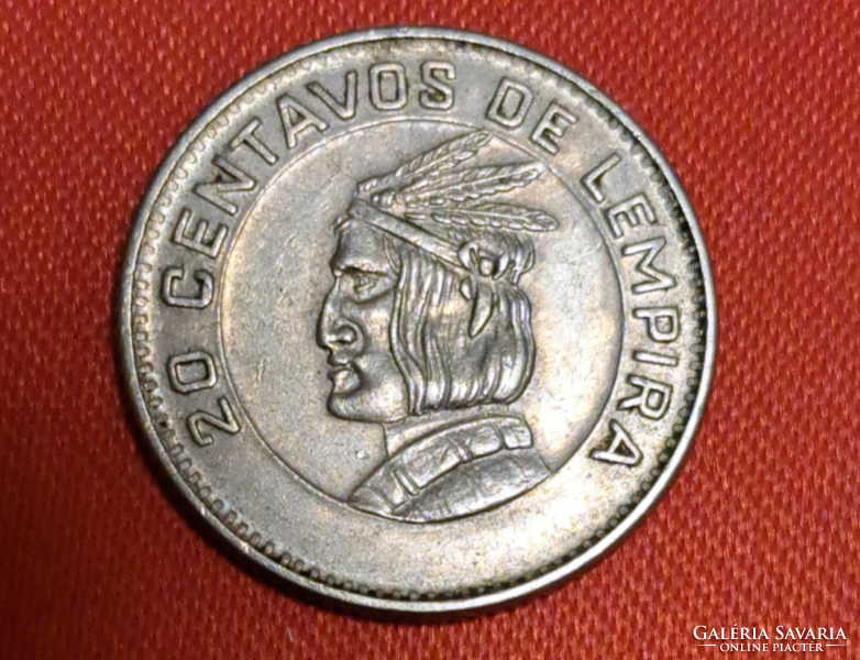 1973. Honduras 20 Centavos (1845)