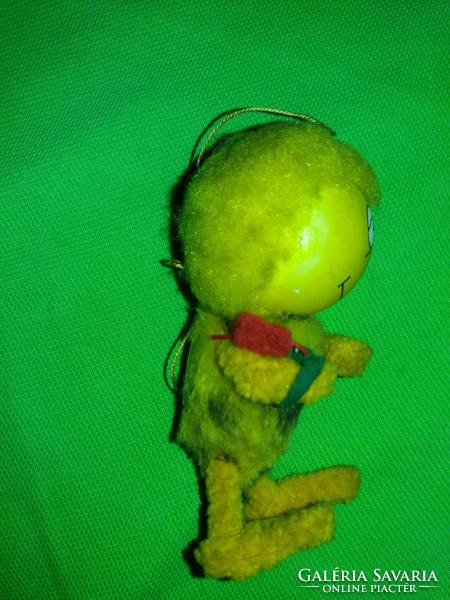 Old Hungarian foky studio bee ping pong ball+wire Christmas tree ornament figure 9 cm according to pictures