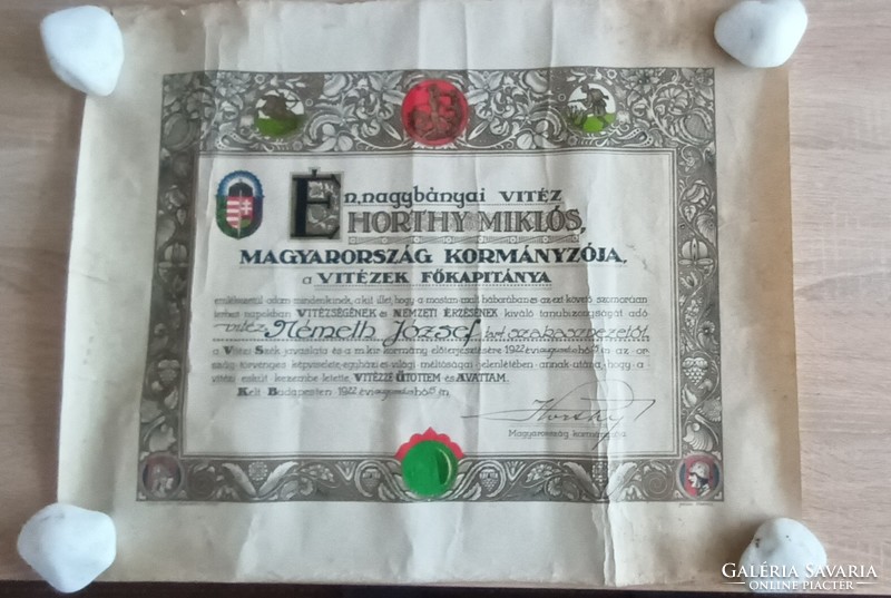 Certificate of Valor