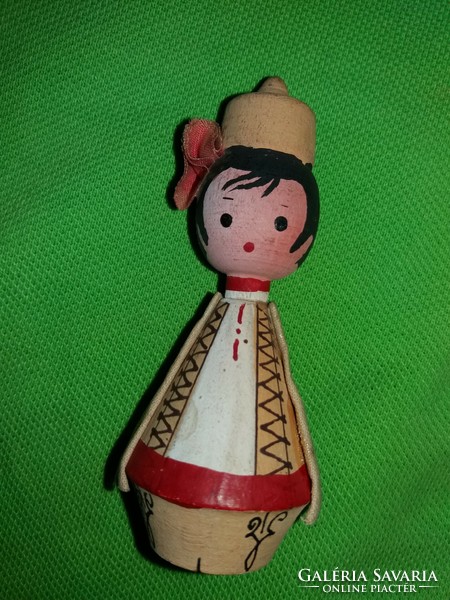 Old doll house cccp Russian boy doll wooden doll wooden figure 10 cm condition according to the pictures