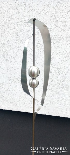 Modernist metal design ornament huge negotiable art deco