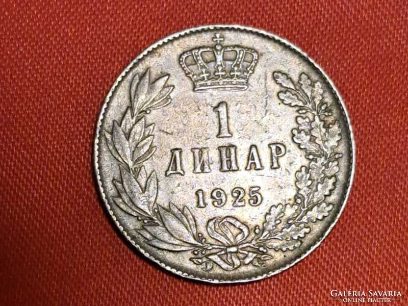 1925.  Jugoszlávia 25 Dínár (1816)