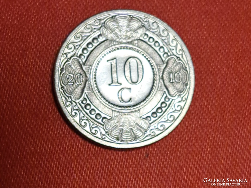 Netherlands Antilles Beatrix (1980-2013) 10 cents (1819)