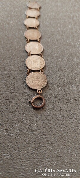 It could have been an antique bracelet or pocket watch chain