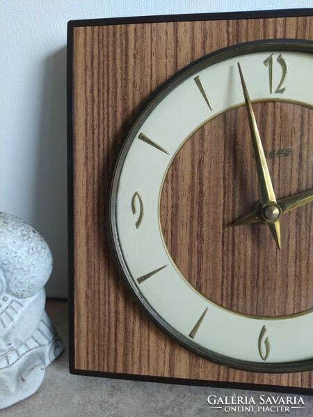 Vintage junghans german quartz wall clock