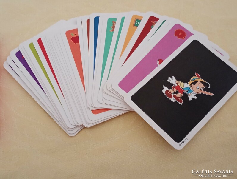 Playing card black peter piatnik pinocchio disney