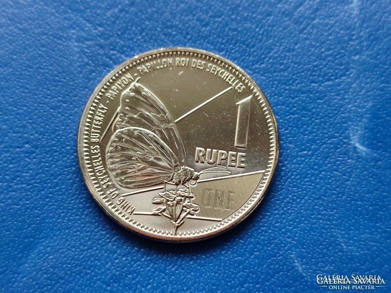 Seychelles / Seychelles 1 rupee / one rupee 2021 butterfly butterfly! Rare! Ouch!