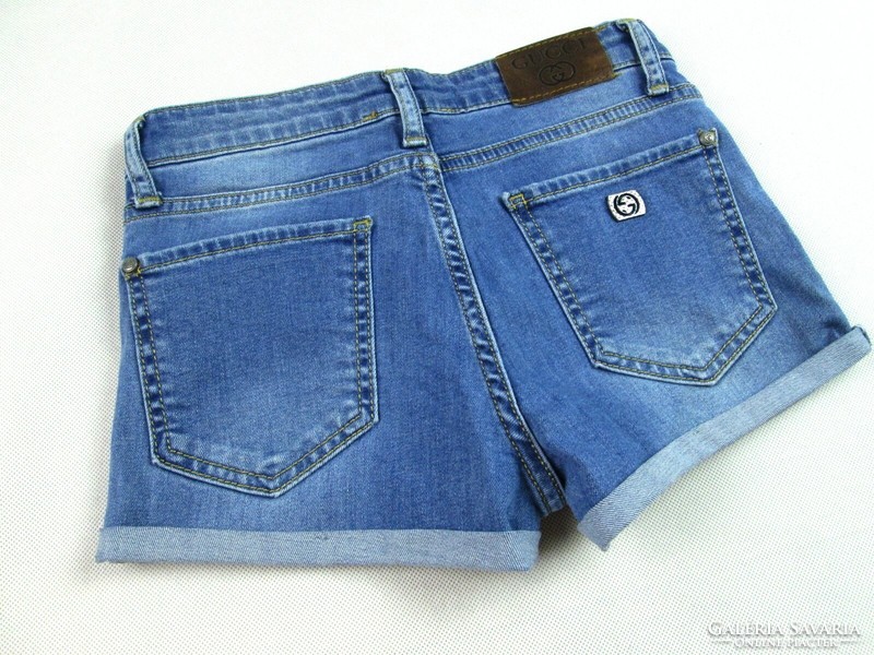 Original Gucci (teen girl / women's xs) stretch denim shorts / hot pants