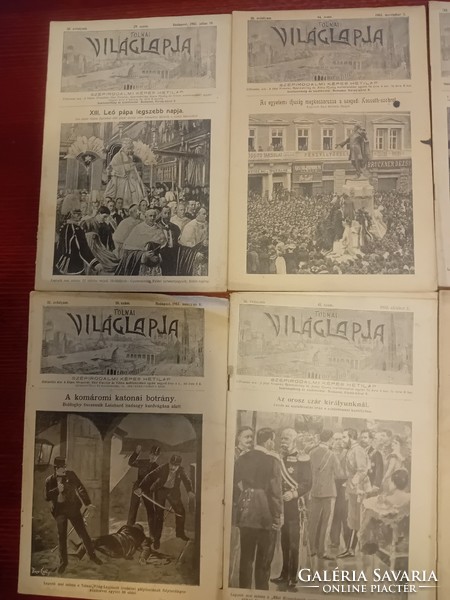 4 pieces of Tolna's world newspaper 1903