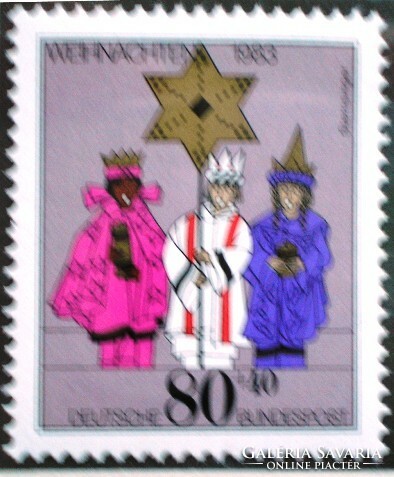 N1196 / Germany 1983 Christmas stamp postal clear