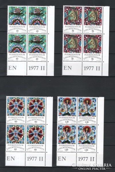 Liechtenstein 0223 mi 669-672 postage EUR 16.00