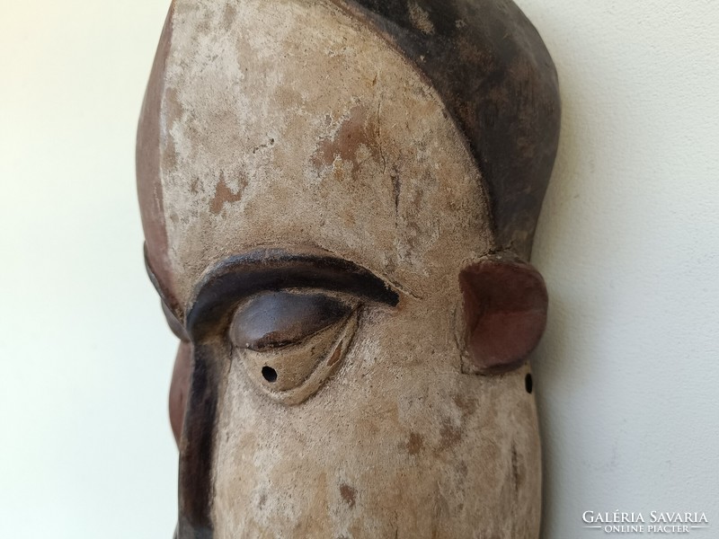 Antik afrikai maszk Pende gyógyító beteg antik Kongó africká maska 775 dob 33 8769