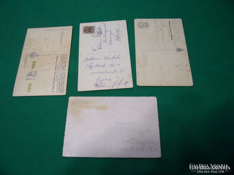 A mix of 5 old postcards