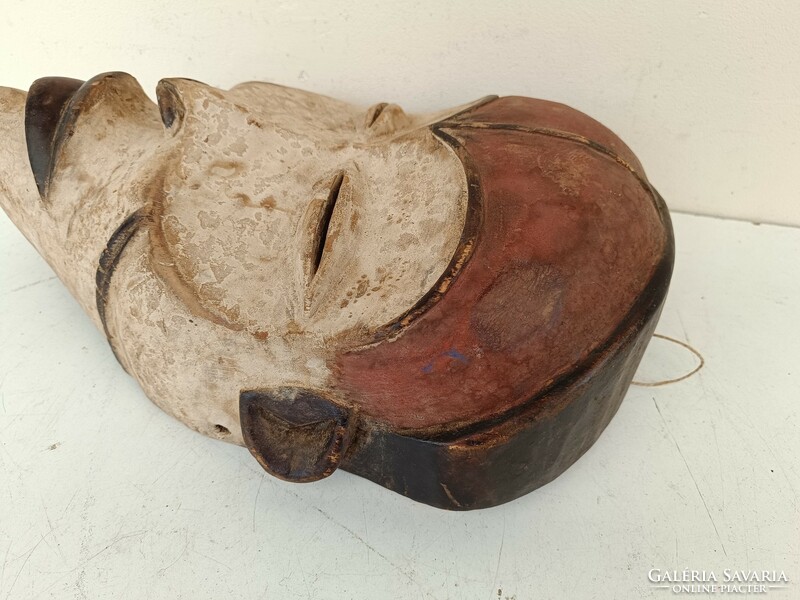 Antik afrikai patinás fa maszk Pende népcsoport Kongó africká maska 728 dob 44 8714