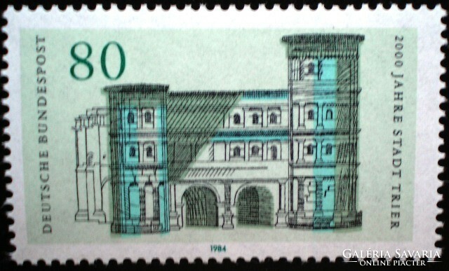 N1197 / Germany 1984 trier 2000. Anniversary stamp postal clerk