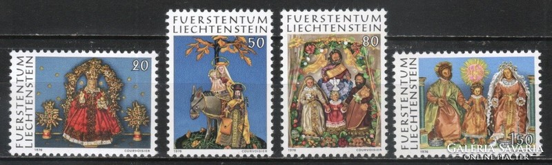 Liechtenstein 0229 mi 662-665 postage EUR 4.00