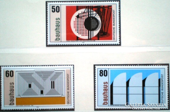 N1164-6 / Germany 1983 architecture stamp series postal clearance