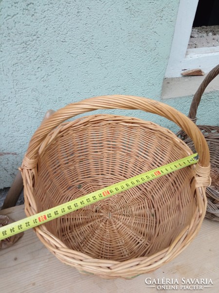Wicker basket package-cane baskets - 3 in one