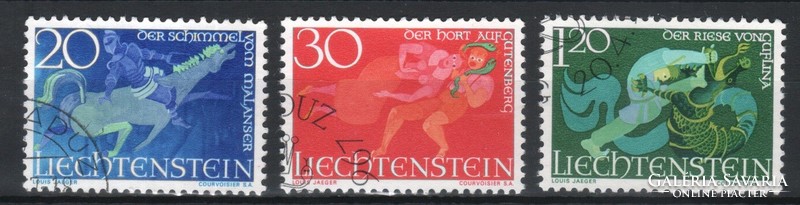 Liechtenstein  0302 Mi 475-477       1,60 Euró