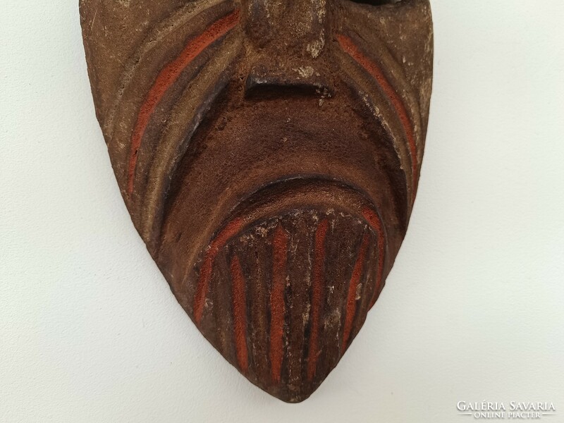 Antique African mask Congo wall 22 927 8594