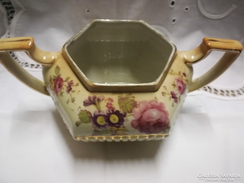 Porcelain sugar bowl, bonbonier, without lid