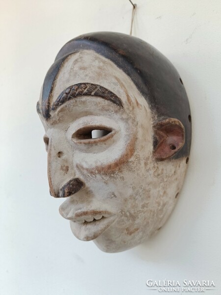 Antique African mask Africa mask Idoma ethnic group Nigeria African mask 769 drum 33 8771