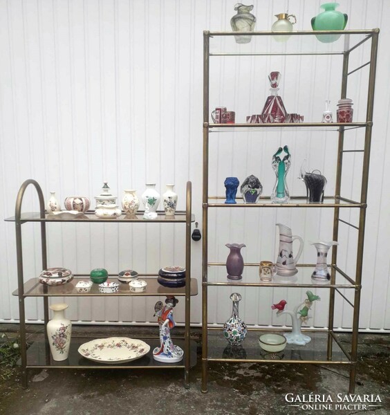 2 pcs. Copper stand, shelf. / Gallery.