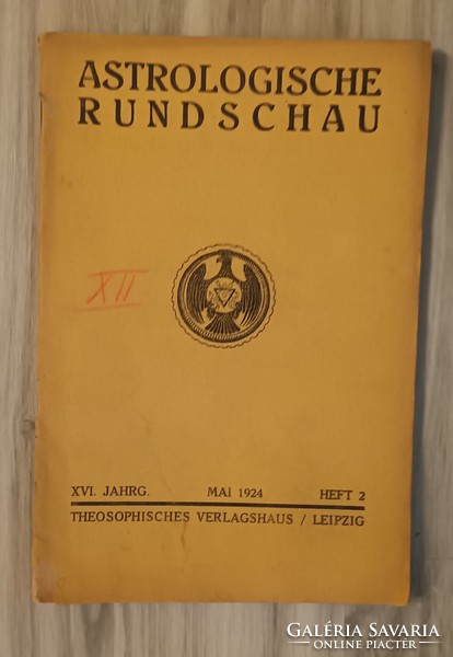 Astrologische Rundschau 1924 mai
