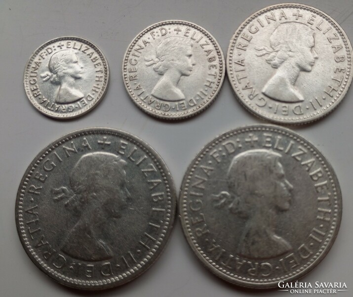 Australian pennies + silvers