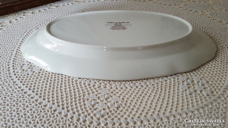 Villeroy & Boch "Fasan"porcelán ovális kínáló tál 36.5*24cm.