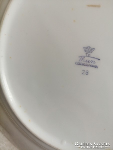 Thun 28 jelzett tányér 24cn