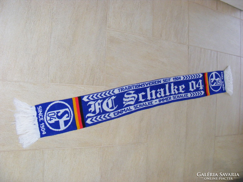 Fc schalke 04 since 1904 fan scarf, fan scarf, from collection.