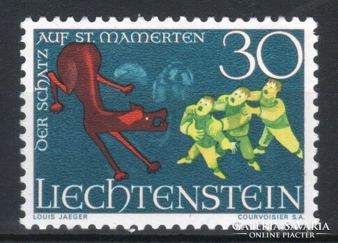 Liechtenstein 0320 mi 497 post office 0.40 euros