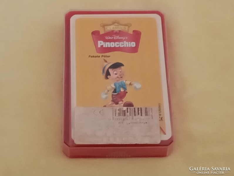 Játékkártya Fekete Péter piatnik Pinokkio Disney
