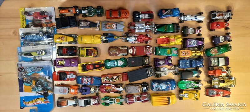 60 piece hot wheels small car collection, collector's items
