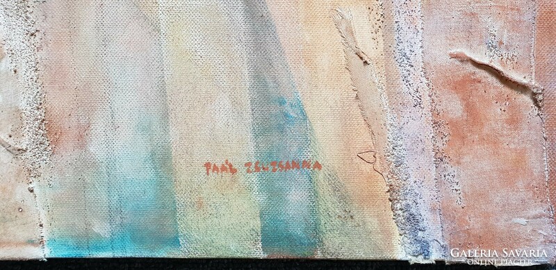 Paál Zsuzsanna - Pár 50 x 70 cm olaj, vászon