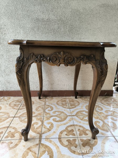 Csodálatosan faragott Asztal szalon Rokokó Bécsi barokk stílusú
