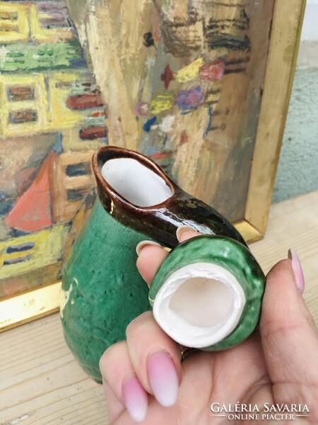 Ceramic beauty jar
