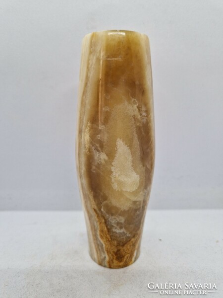 Onyx marble mineral vase