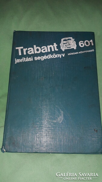 1981.Hack emil:trabant 601 repair manual car book technical according to the pictures