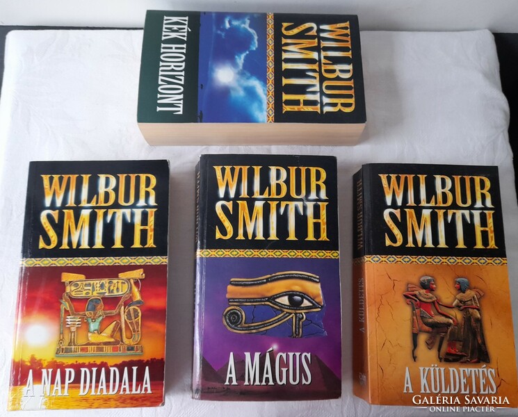 Wilbur Smith könyvek