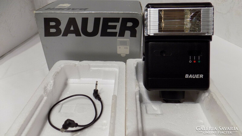 Bauer E 528 AB fényképezőgép vaku