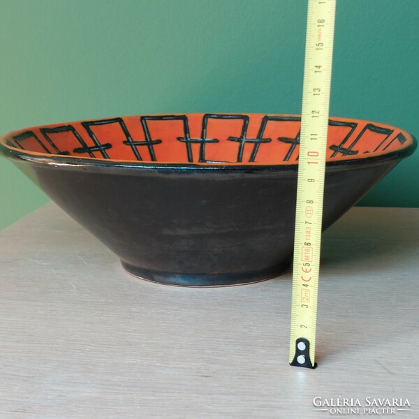 Retro pond head ceramic bowl