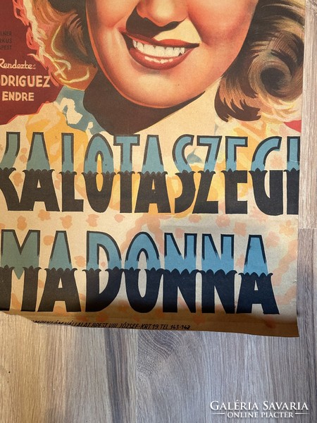 Kalotaszegi madonna film plakát