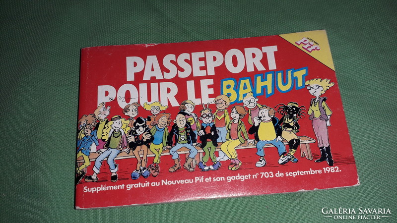 The pif gadget French cult comic / children's 703.No. Monthly magazine attachment according to the pictures