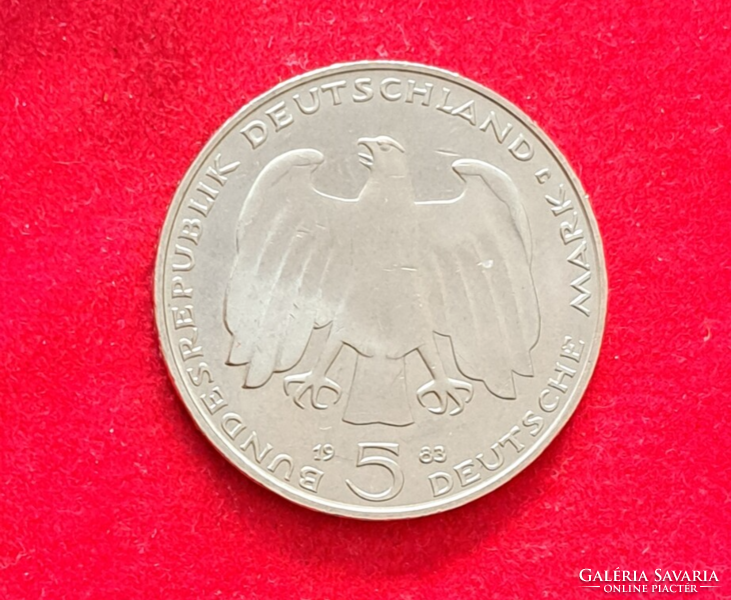 Germany commemorative 5 marks 1983 j (marx) (2006)