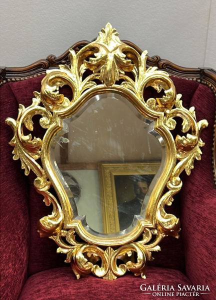 Restored antique Asta/wall Florentine mirror